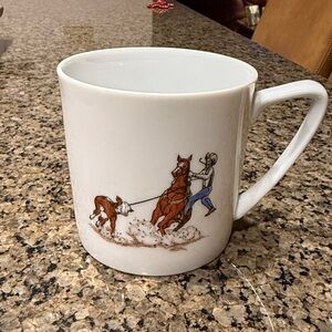 Vintage Cowboy Ceramic Mug